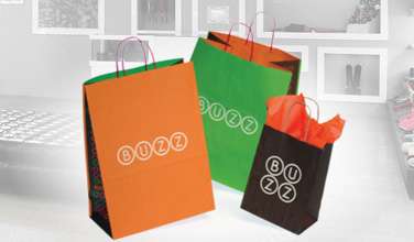 Custom Shopping Bags and Tissue Paper